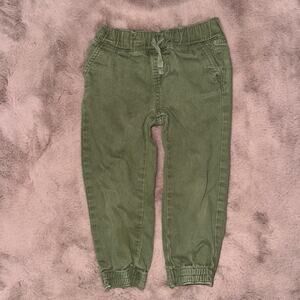 Lee Olive Green Joggers Size 4T